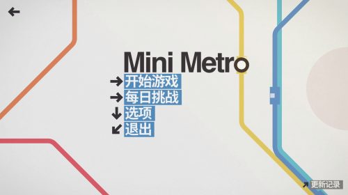 【PC游戏】【Mini Metro】迷你地铁